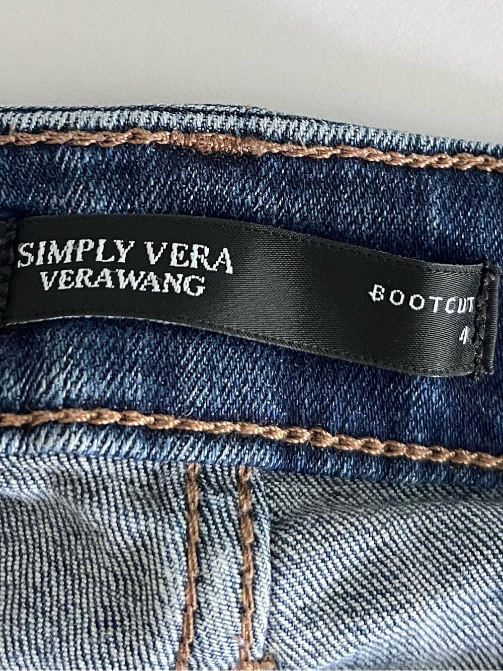 Simply Vera - Vera Wang Bootcut Jeans - Picture 3 of 7